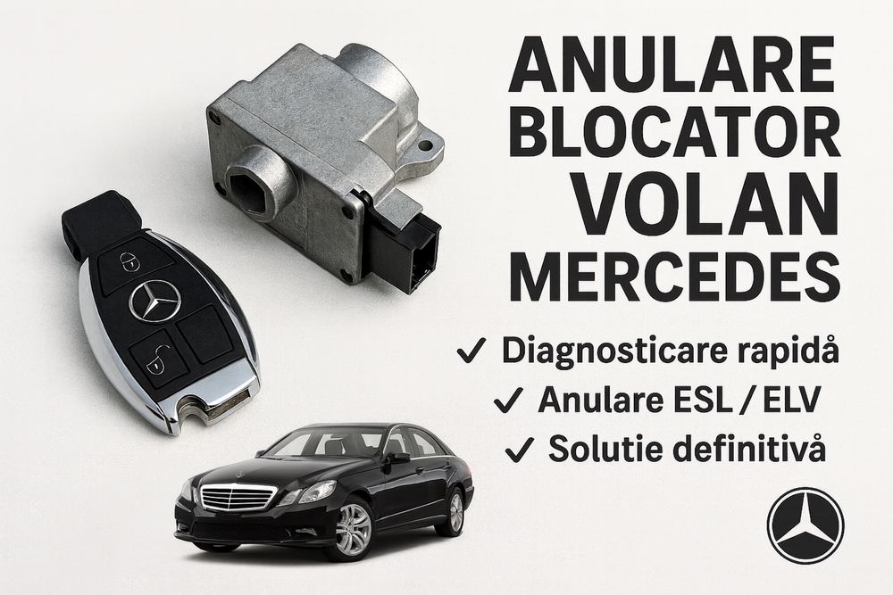 Anulare blocator volan mercedes