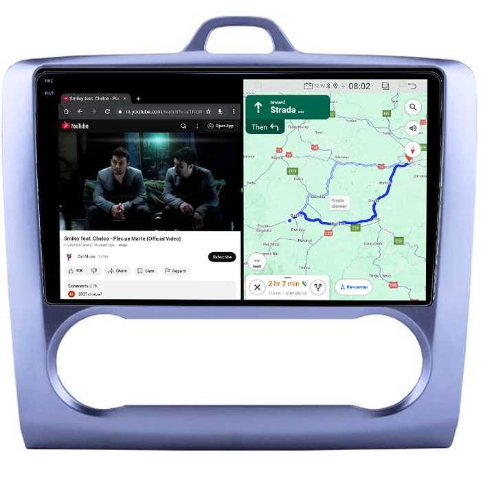Navigatie, 4GB RAM/64GB ROM, Ford Focus 2 Clima, Android 14