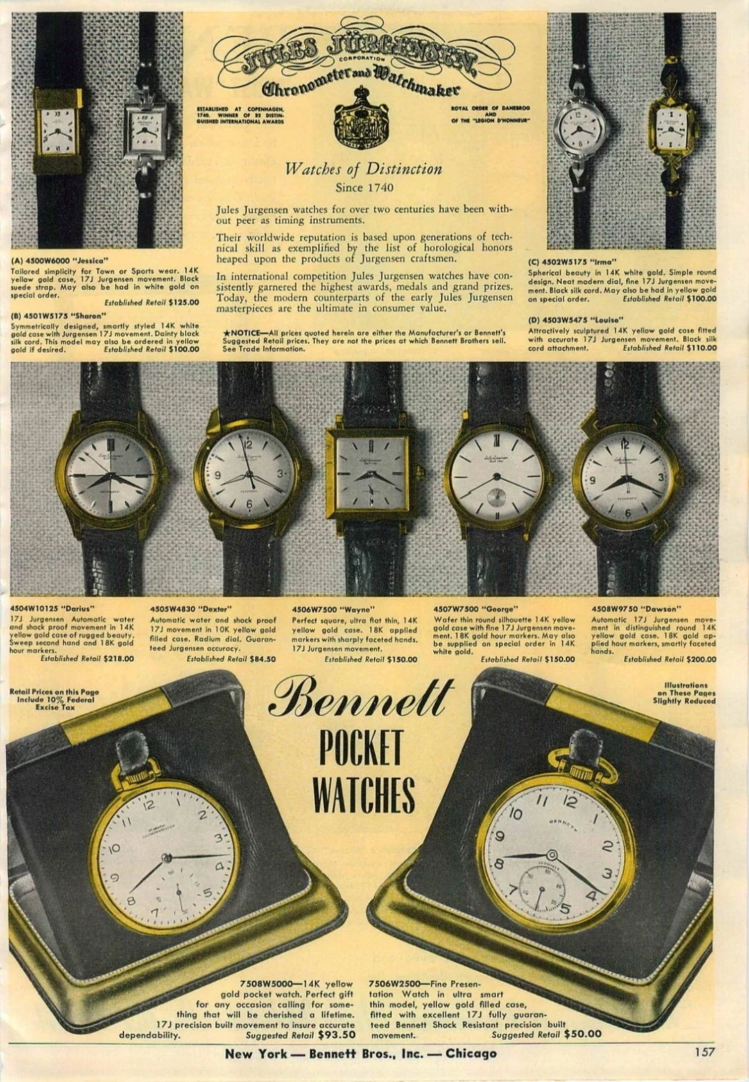 Frumos cadou, un ceas aur Jules Jurgensen Automatic Luxury Gold Watch