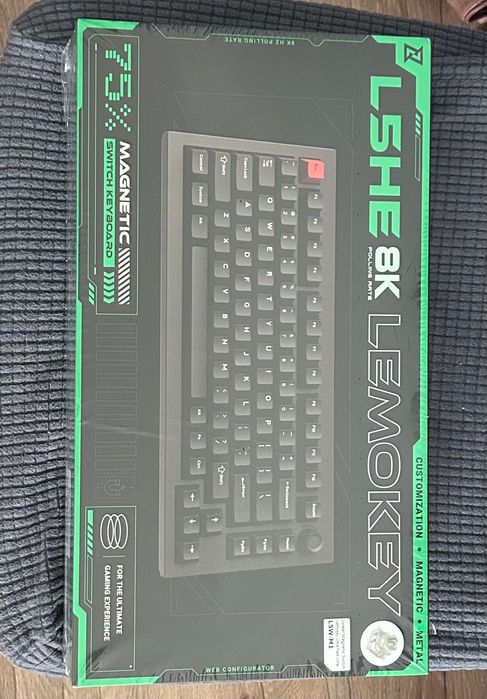 Tastatură Keychron Lemokey L5HE nouă, sigilată, 75% magnetic switch,8K
