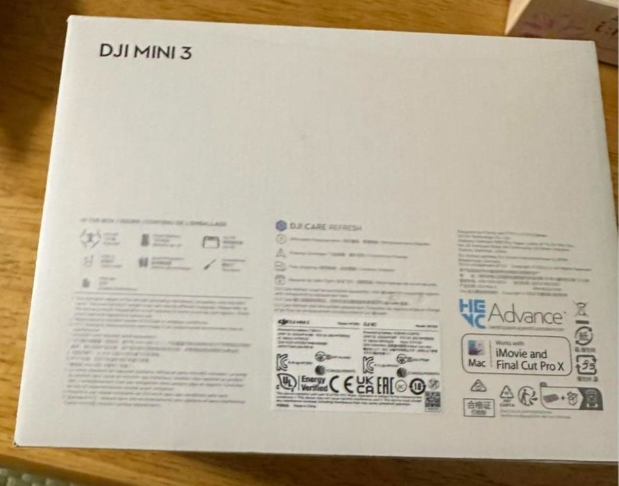 Dronă DJI mini 3 sigilată