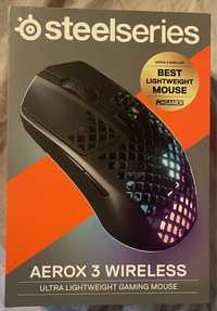 Mouse steelseries aerox 3 wireless