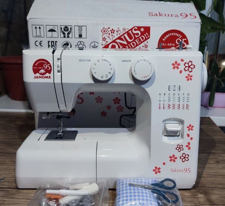 Janome sakura95 tikuv mashinasi