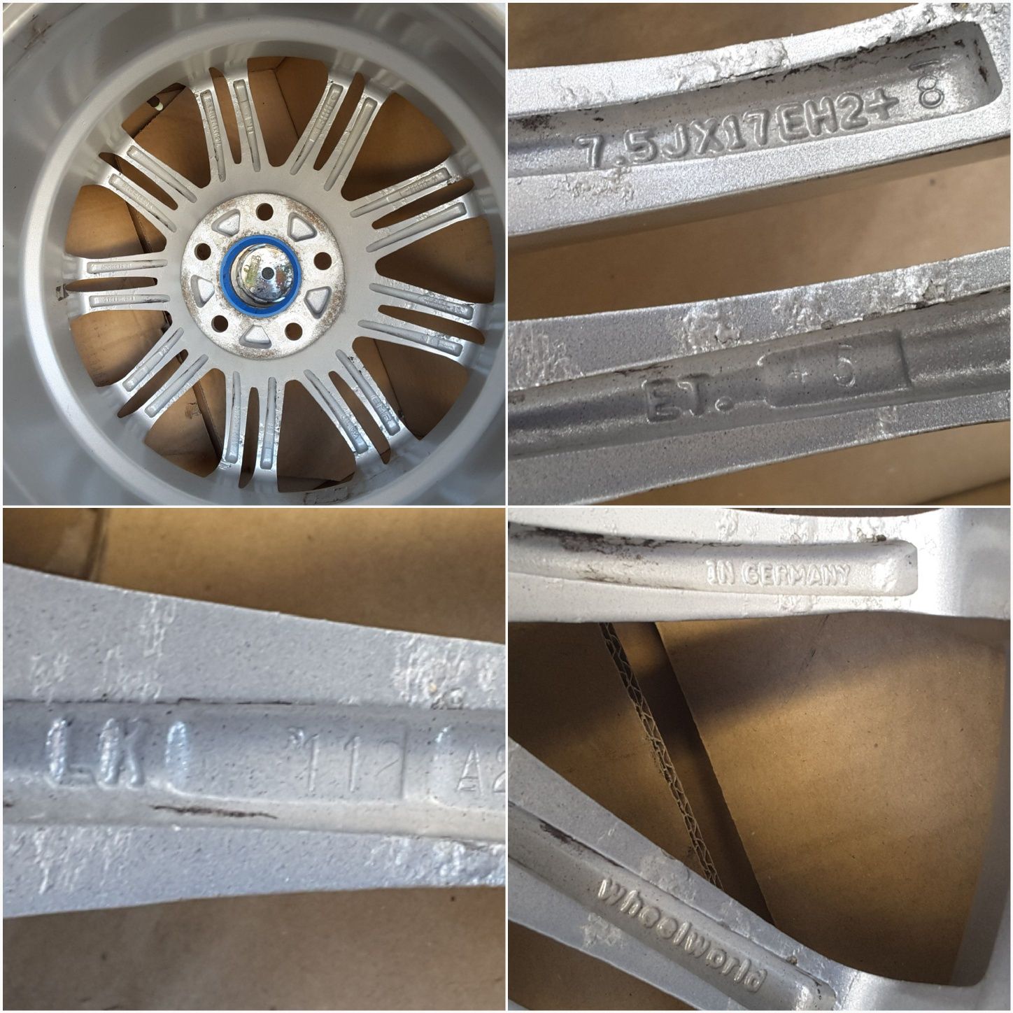 jante aliaj 17; 5x112; Vw Passat b6, b7, Golf 5, 6, 7, Touran, Jetta