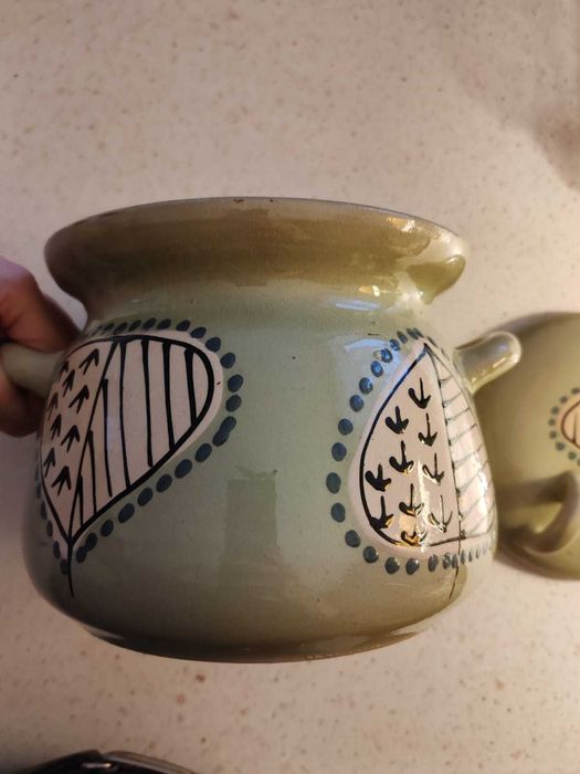 Кастрюля керамическая