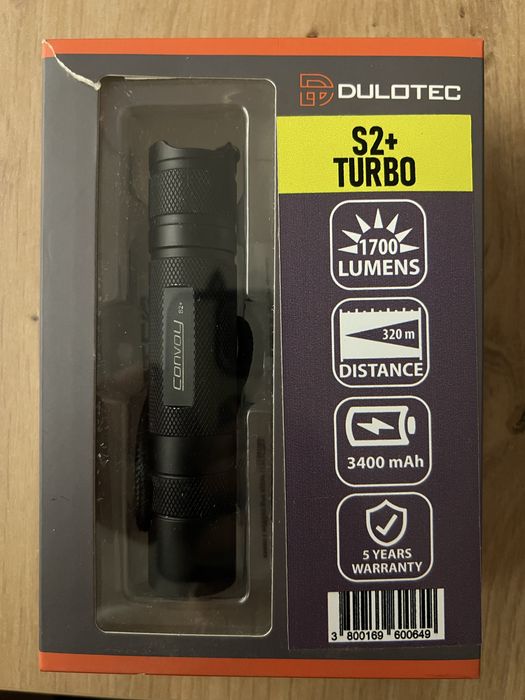 Модифициран Тактически Фенер Convoy S2+ Turbo Dulotec