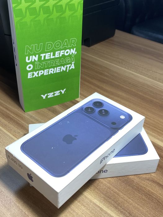 iPhone 17 Pro / 512 GB /  Sănătate baterie 100% / Nou sigilat