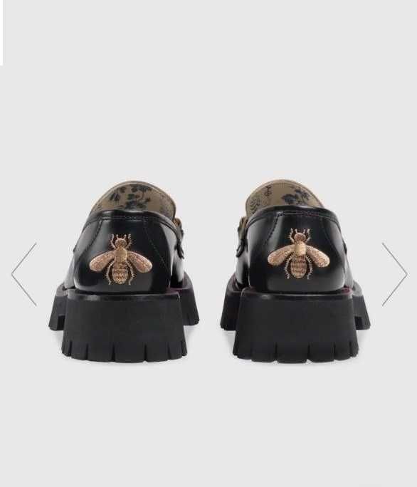 Дамски GUCCI Лоуфъри Lug Sole Loafer Horsebit
