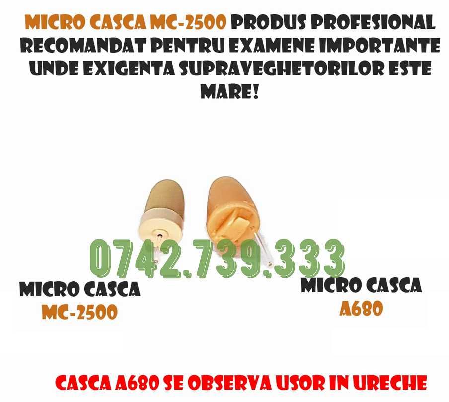 Mp3 Player Casti de copiat Nedetectabile Casca pentru Copiat la Examen