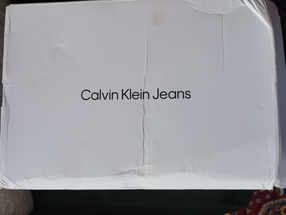 Нови маратонки Calvin Klein Jeans Retro Tennis Low Mg Mix велур 43