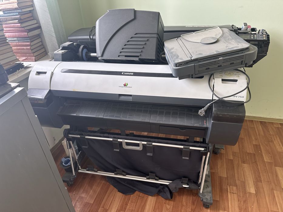 Плоттер Canon и HP буу печатной техника