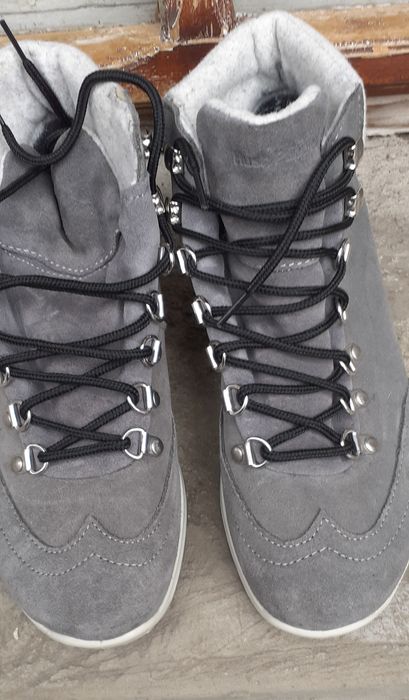 Ghete dama Hush Puppies, gri, noi