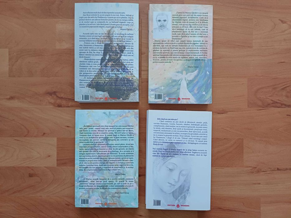 Set carti Marius Ghidel (4 buc) și altele