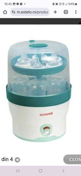 Sterilizator bibetoane Mamimo