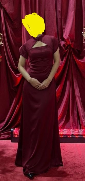 Красное Вечернее платье