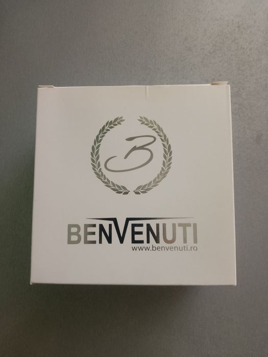 Curea piele naturală bleumarin Benvenuti