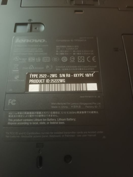 Vând laptop Lenovo t410