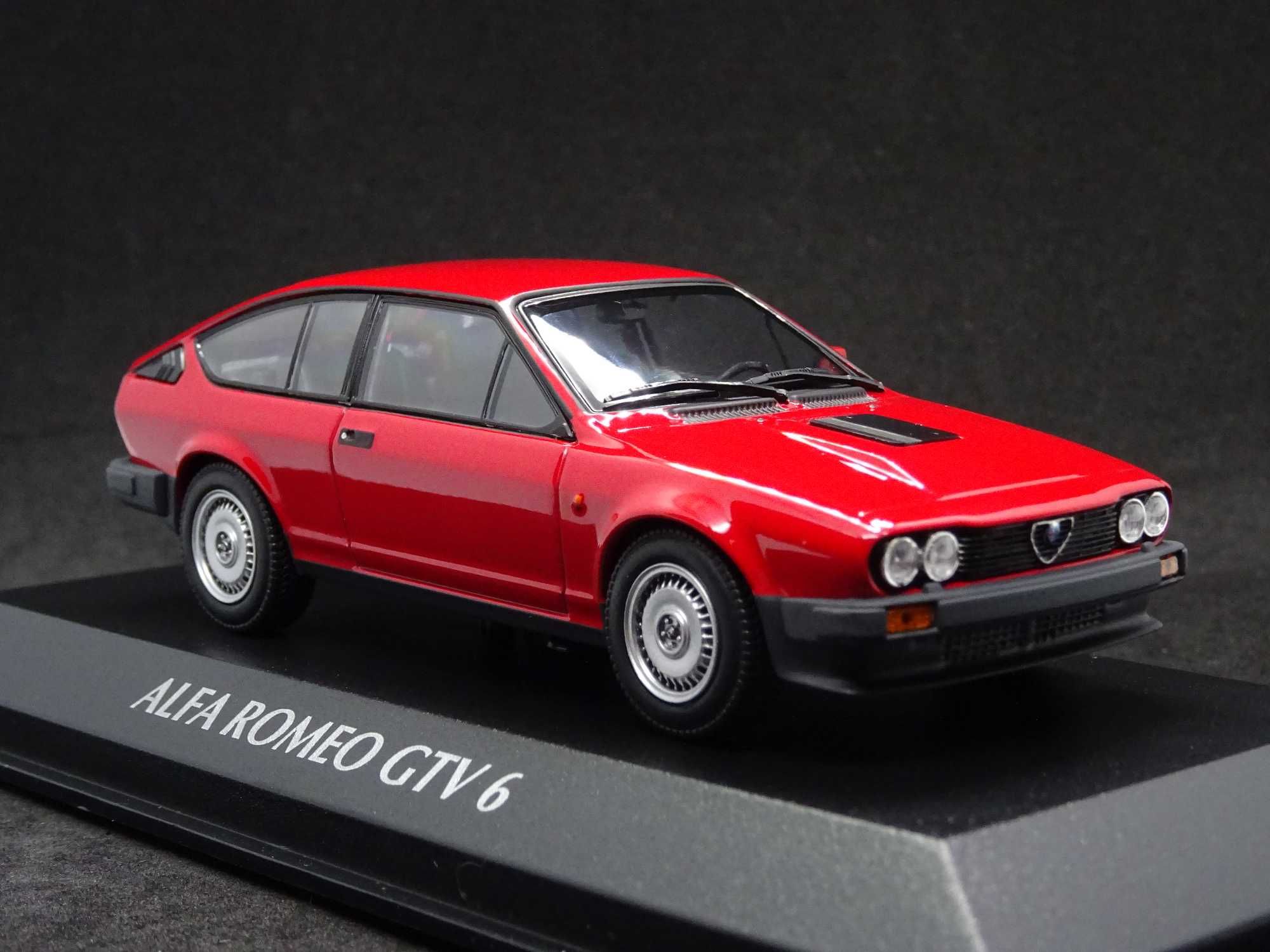 Macheta Alfa Romeo GTV6 Maxichamps 1:43