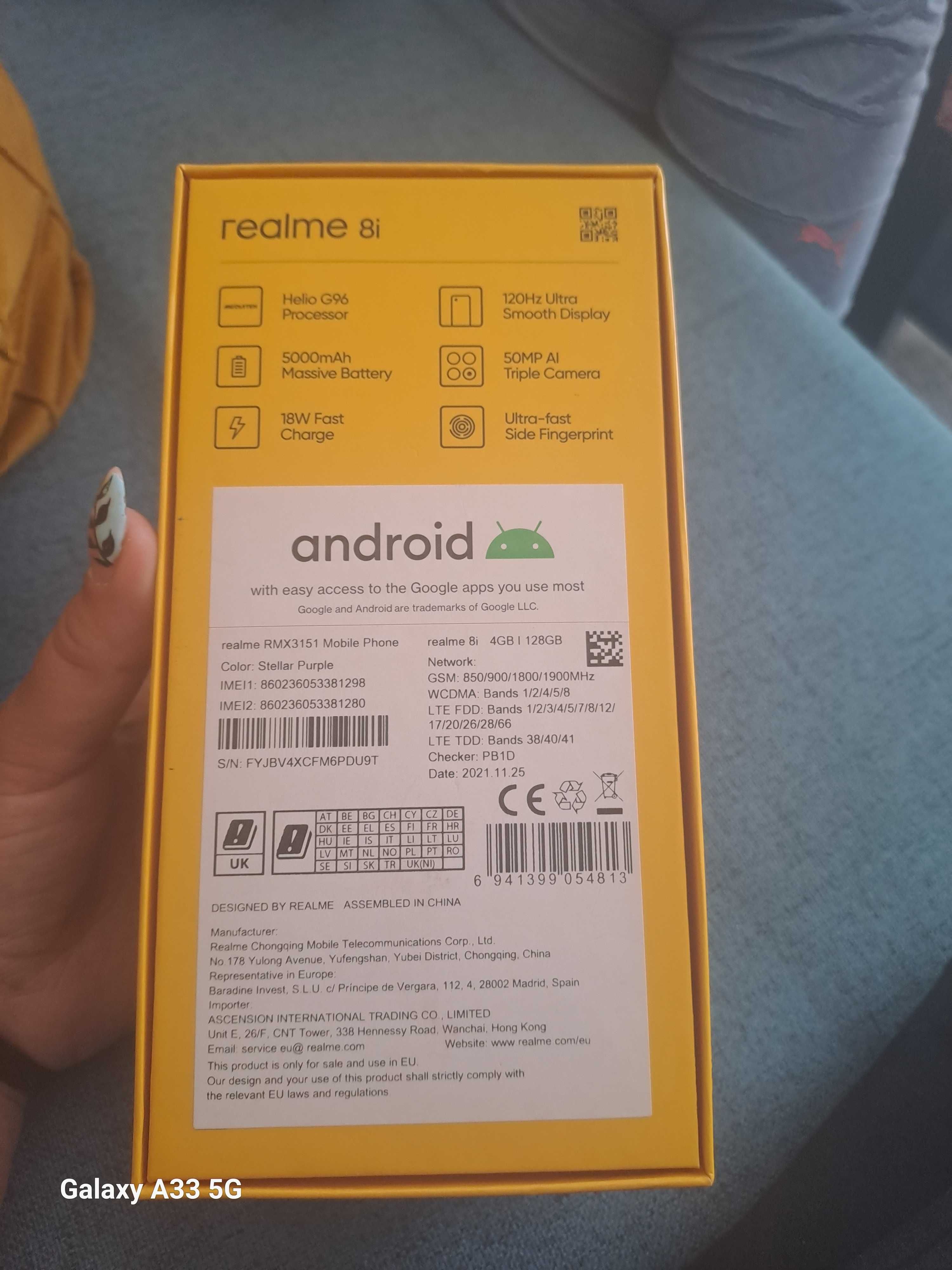 Телефон Realme 8i