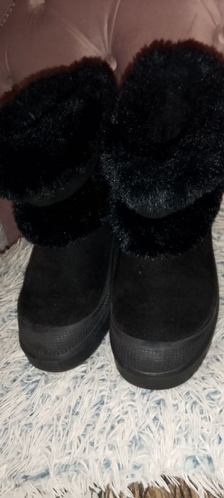 Van cizme dama UGG de piele blana