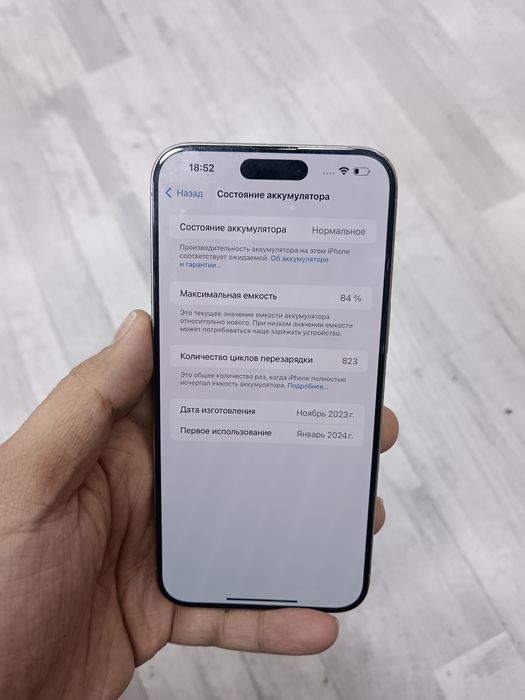 iPhone 15 Pro Max X/A 256 GB Natural Titanium