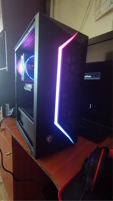 Продаю игровой ПК gtx 1650, i3-10100f, 16gb ddr4.