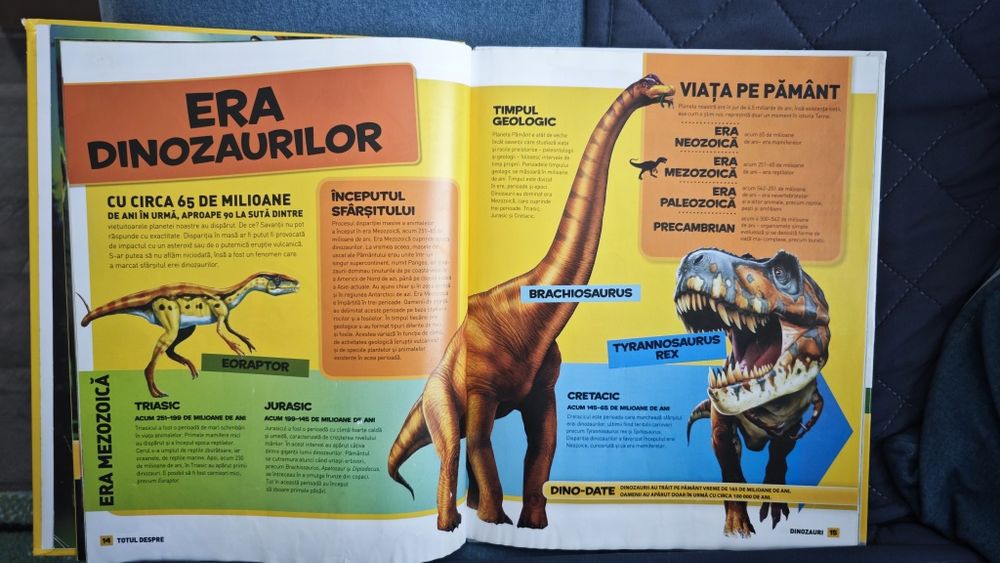 Carte Totul despre dinozauri