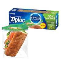 Пакеты для сэндвичей и закусок Ziploc XL, пакеты для хранения свежести