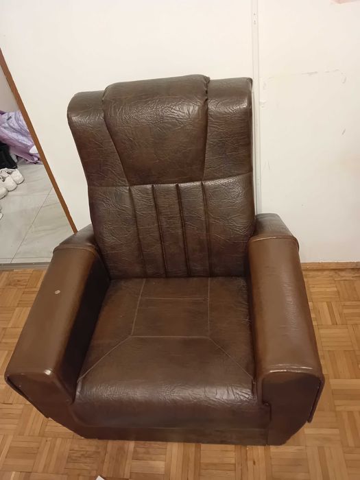 Vand fotoliu imitatie piele