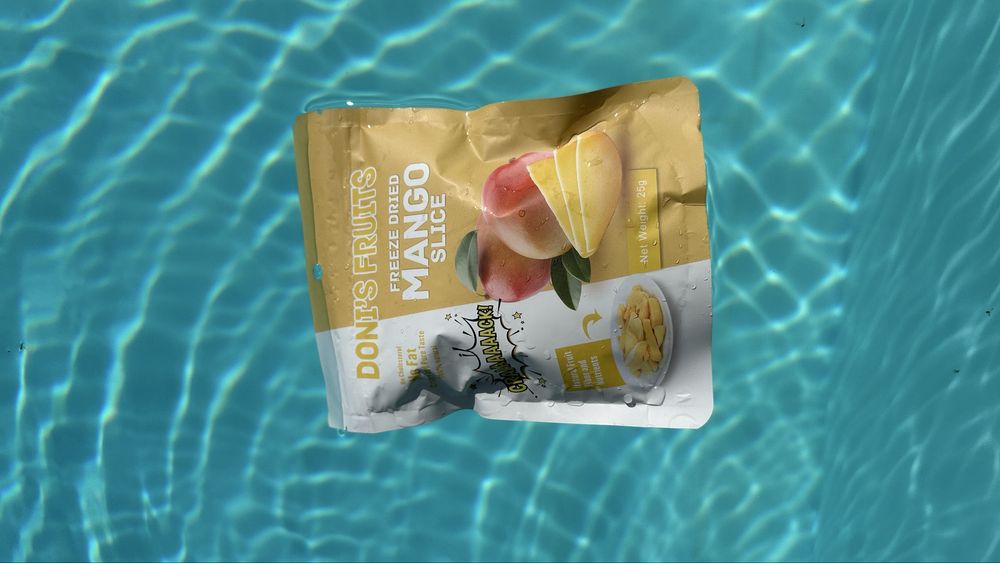Doni’s Fruits Frozen Dried Mango Slices 3 Packs
