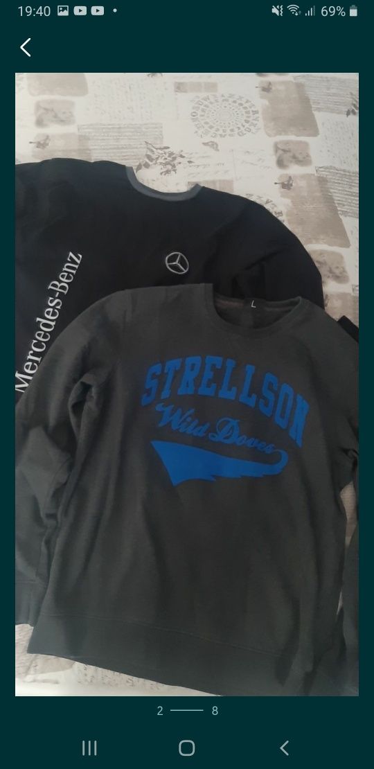 Mercedes benz si Strellson bluze