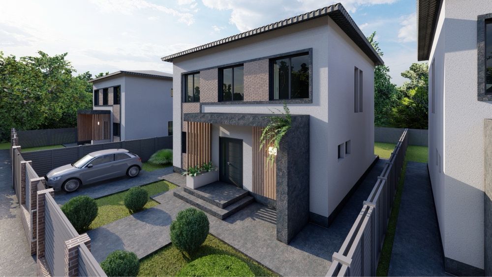 Casa Hibrid Beton + Timber frame Grafini *Valu lui Traian*