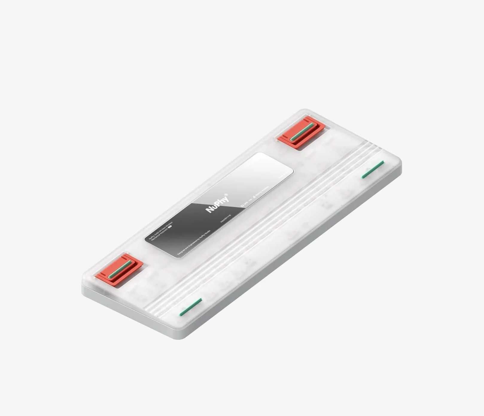 Nuphy Air60 (v2) + Everest коврик + белые кейкапы + кейс