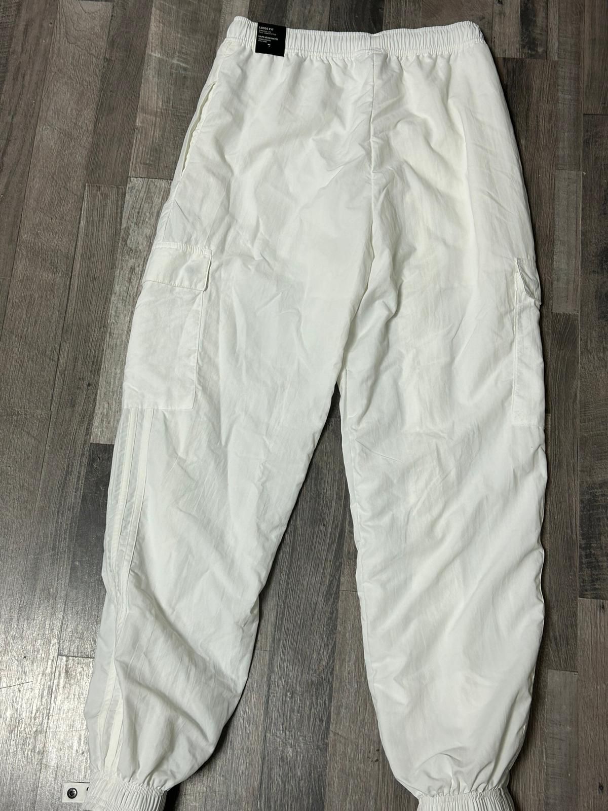 Pantaloni Sport Adidas culoare albā