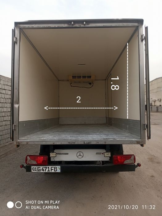 Dastavka Ref xaladilnik 3,5t  16 kub