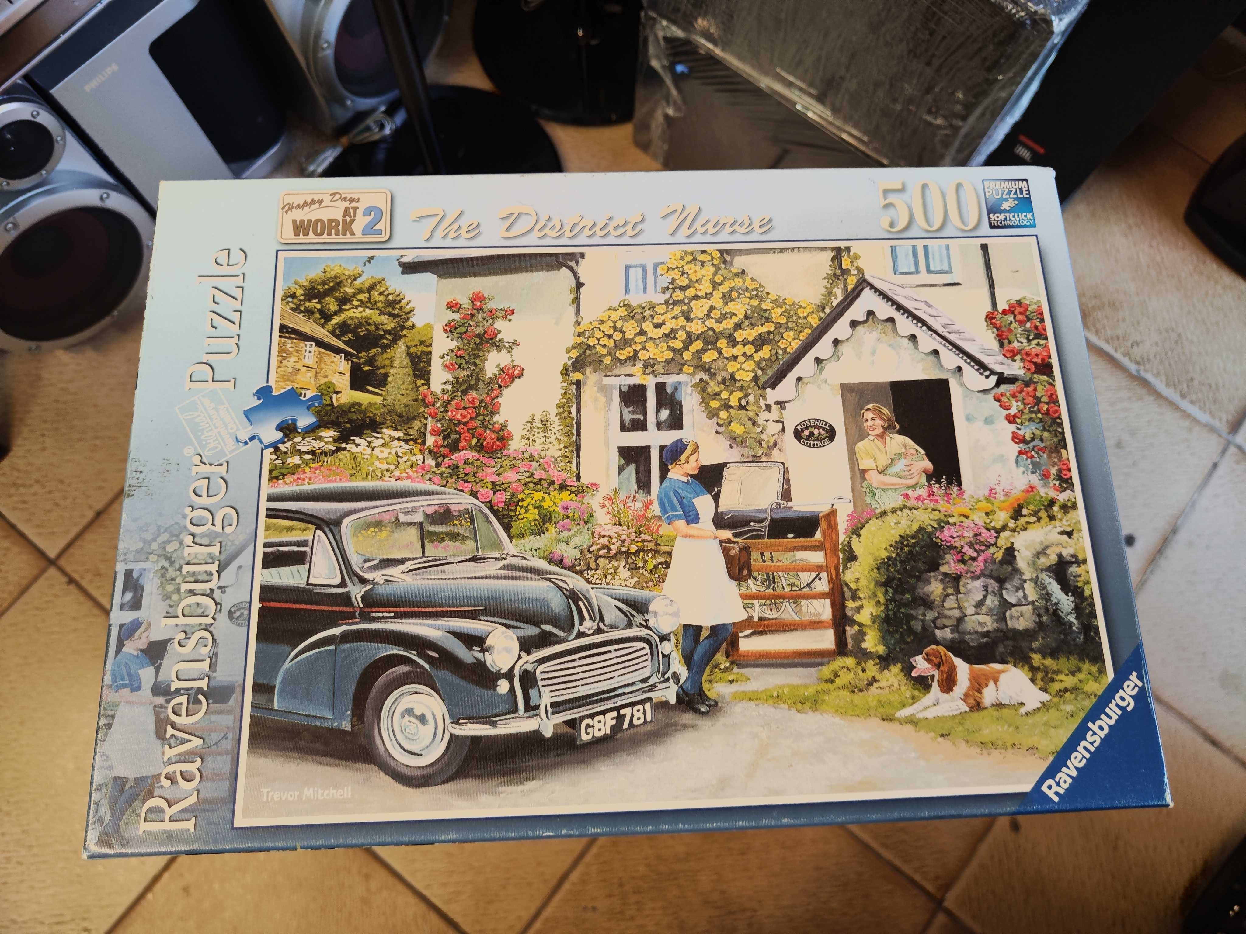 Пъзел от 500 части. Нов. 
Ravensburger Happy Days at Work The Distric