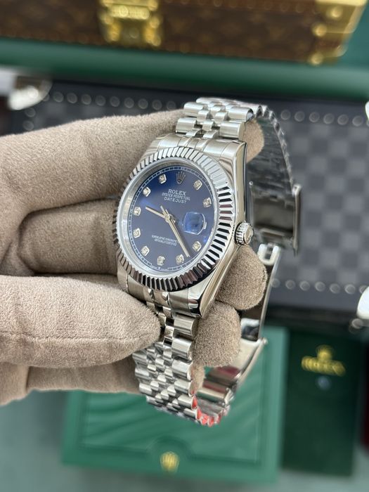 Rolex Date-Just 41mm Blue Dial