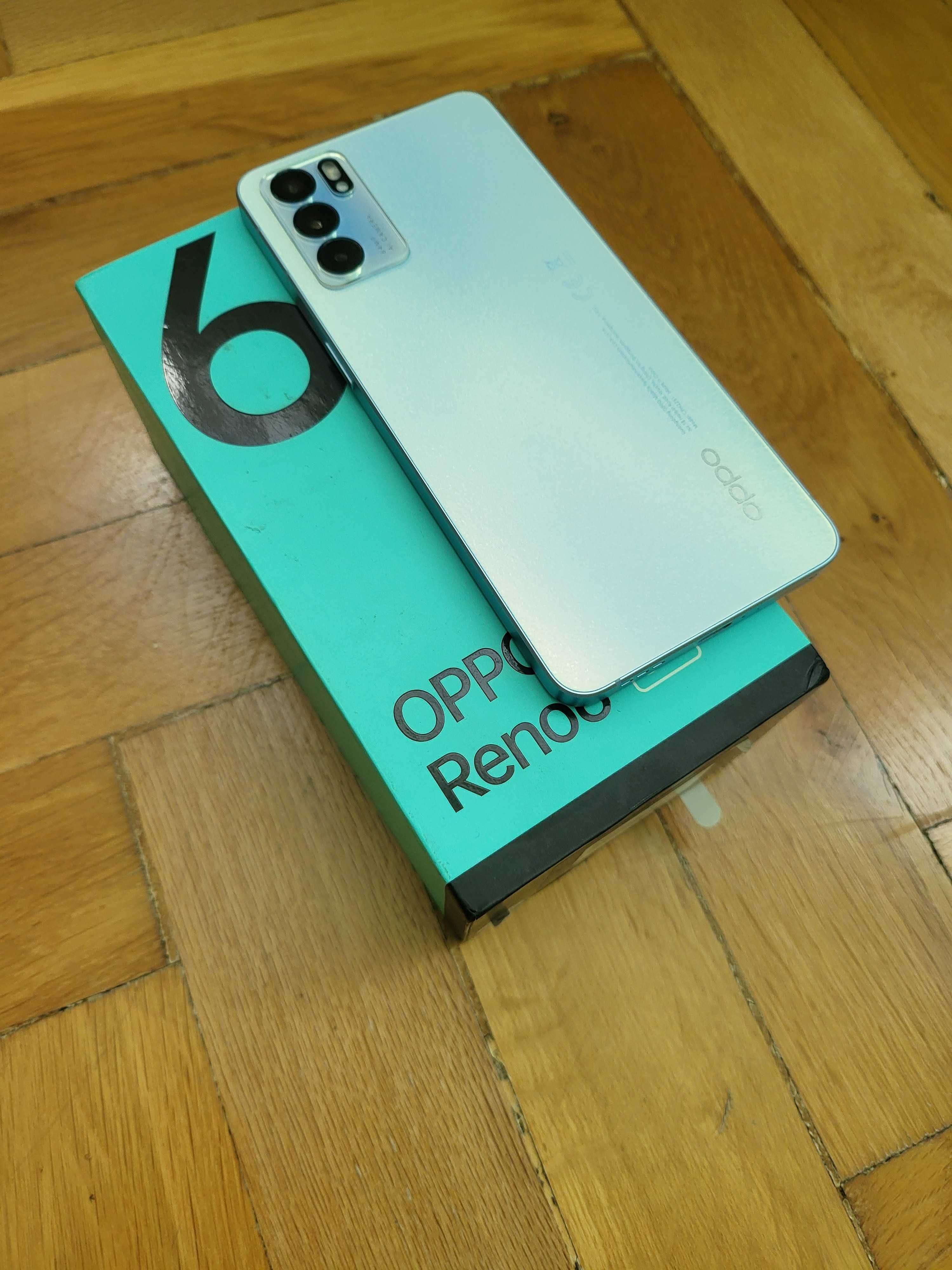 Oppo Reno6 5G dualsim NOU 128gb /8gb Ram, Arctic Blue, Full-Box