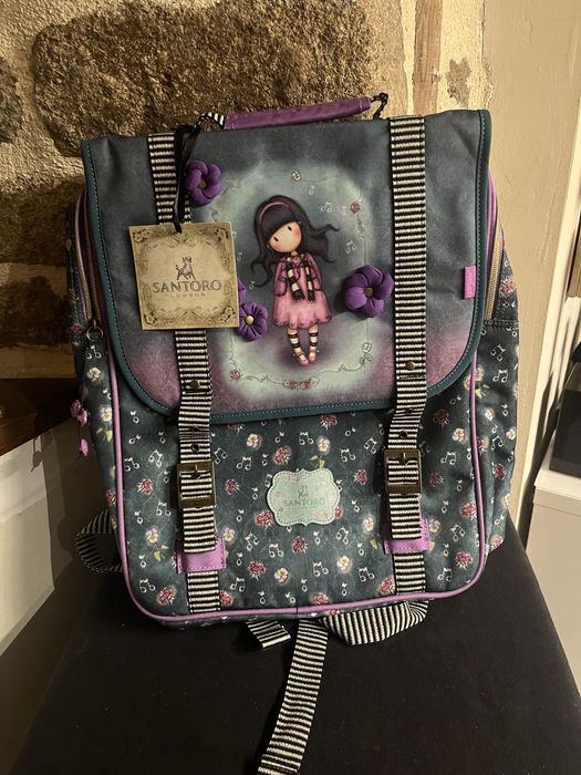 Очарователна и стилна раница на фирмата Santoro Gorjuss нова с етикет