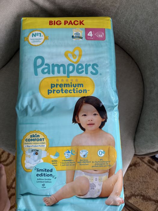 Pampers premium protection  4