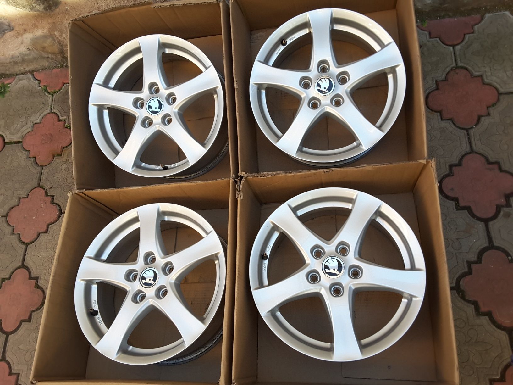 jante aliaj 16, 5x112; Skoda Octavia 2, Octavia 3, Octavia 4