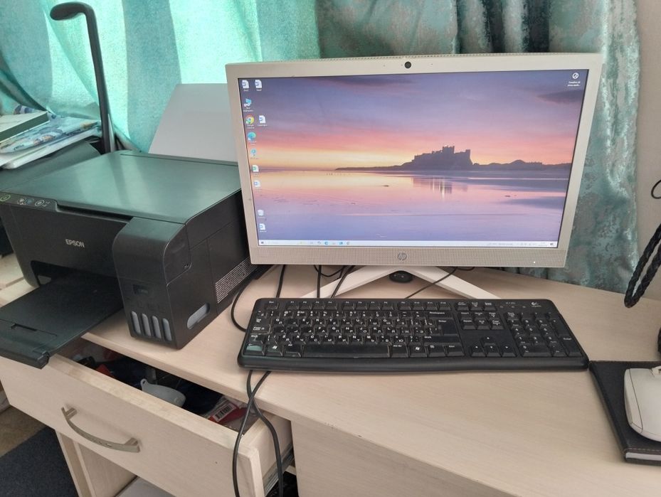 Продам моноблок НР и принтеr Epson L3100 цветной 3 в 1