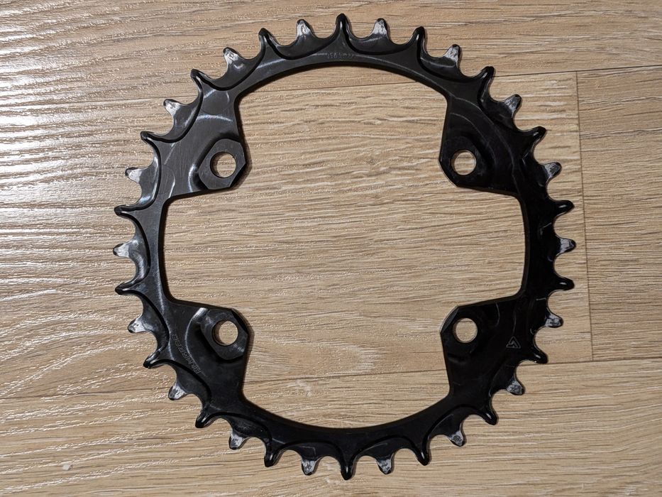 Foaie Alugear 36T pentru Shimano 96 BCD asimetric