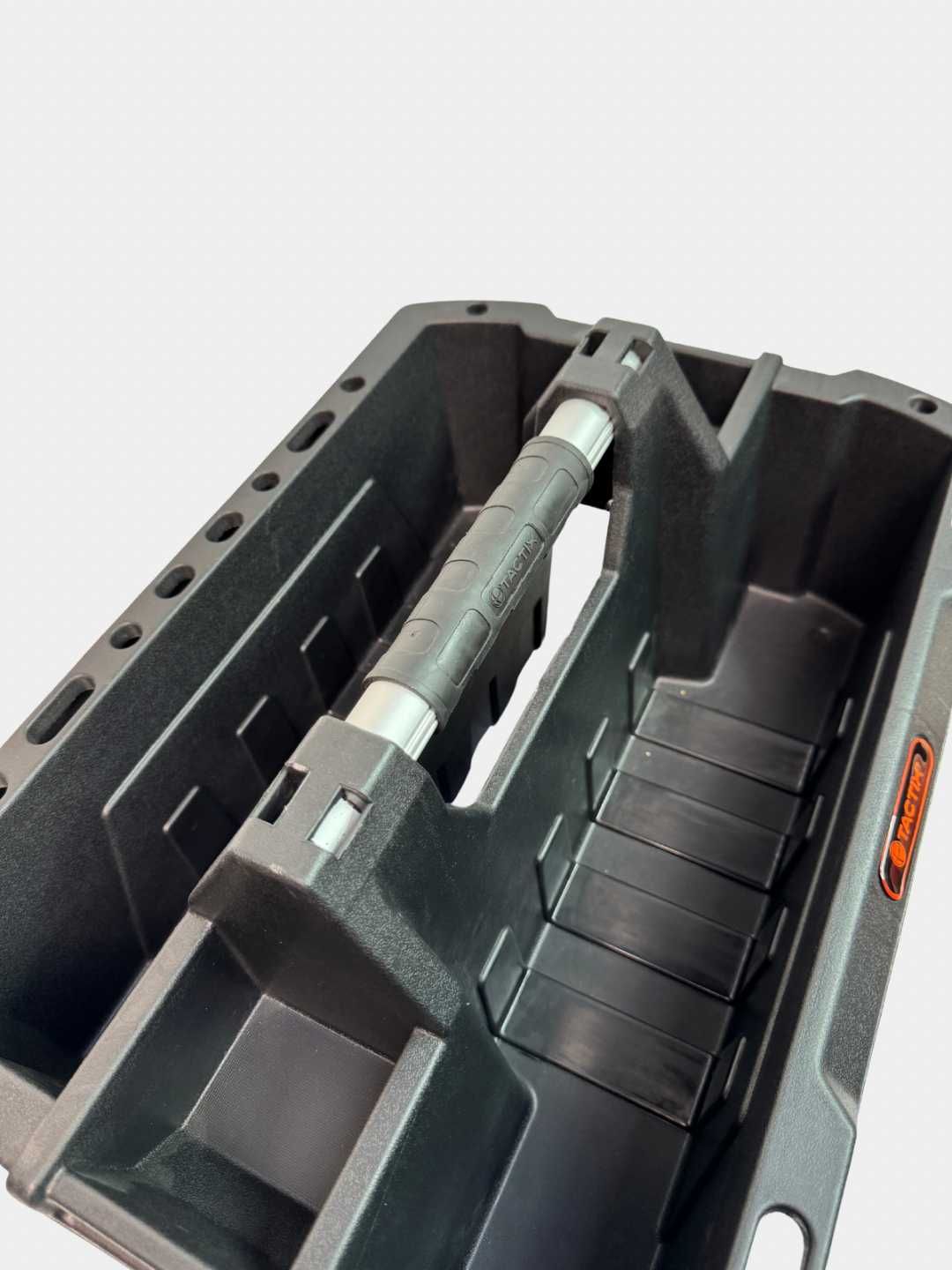 TACTIX 320202 – Профессиональный открытый ящик для инструментов, 50 см