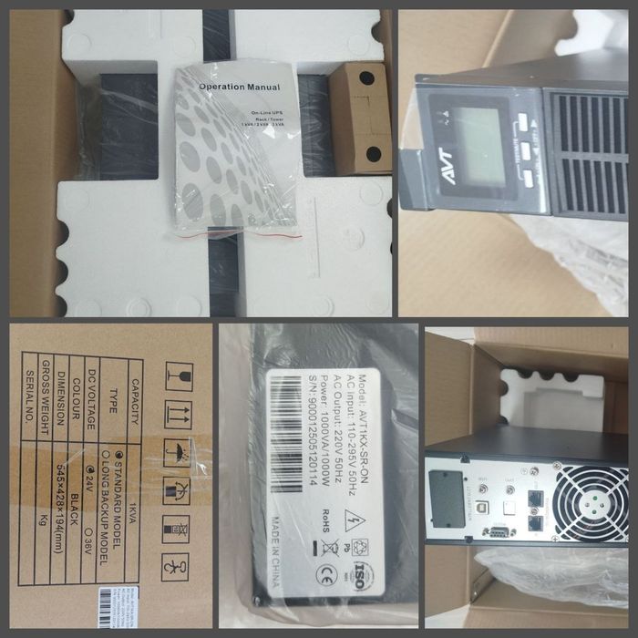 Преобразователь напряжения AVT1KBSR-ON (1000W