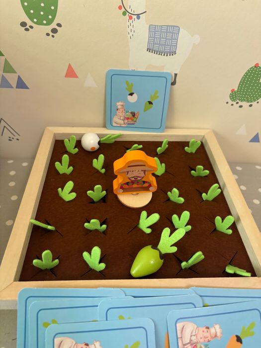 Игра за памет .Дървена интерактивна игра