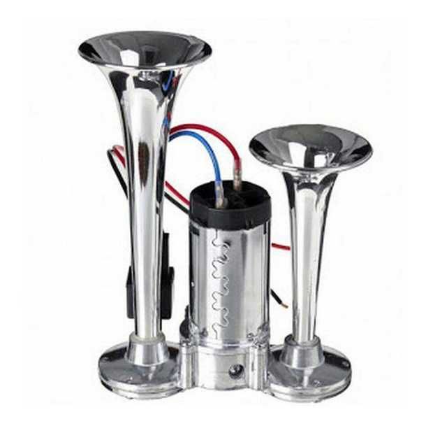 Claxon 2 goarne cu compresor 12V