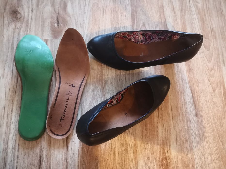 Pantofi comozi piele, mărimea 39, TAMARIS