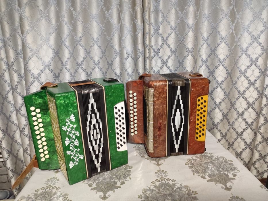 Гармонь Гармошка реставрированая