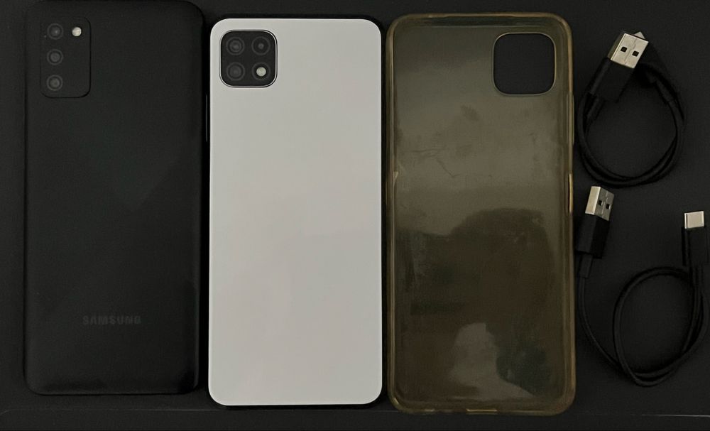 Vand 2 telefoane Samsung Functionale A22 5G + A02s